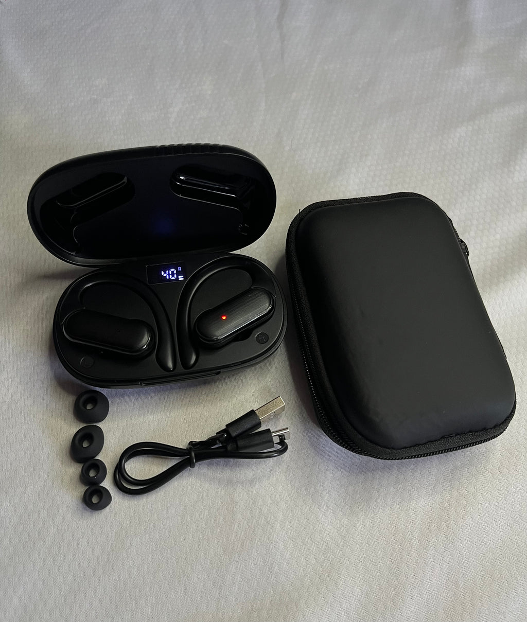 Fone VRIZ Sport (Óculos UV400 + Garrafa dobrável 500ml de brinde)