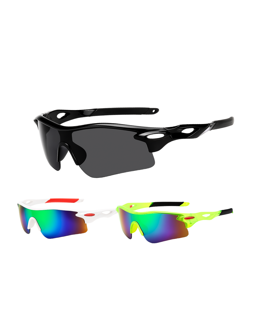 Óculos VRIZ UV400 (Leve mais 2 óculos de brinde)