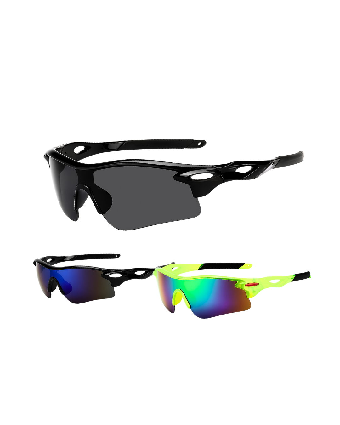 Óculos VRIZ UV400 (Leve mais 2 óculos de brinde)