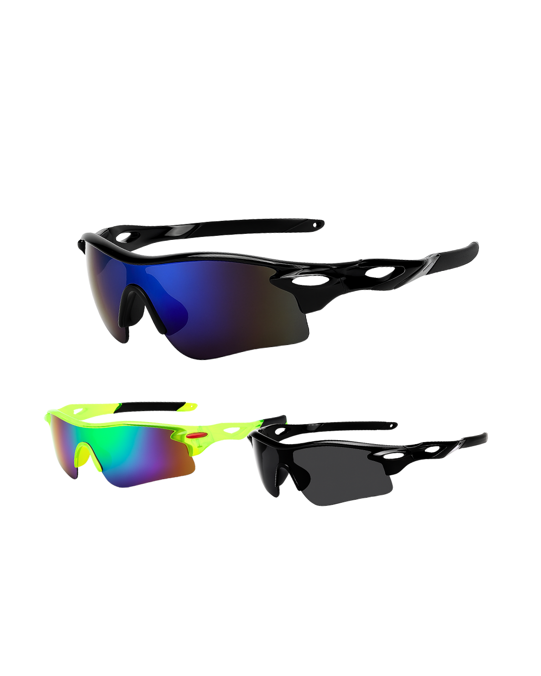 Óculos VRIZ UV400 (Leve mais 2 óculos de brinde)